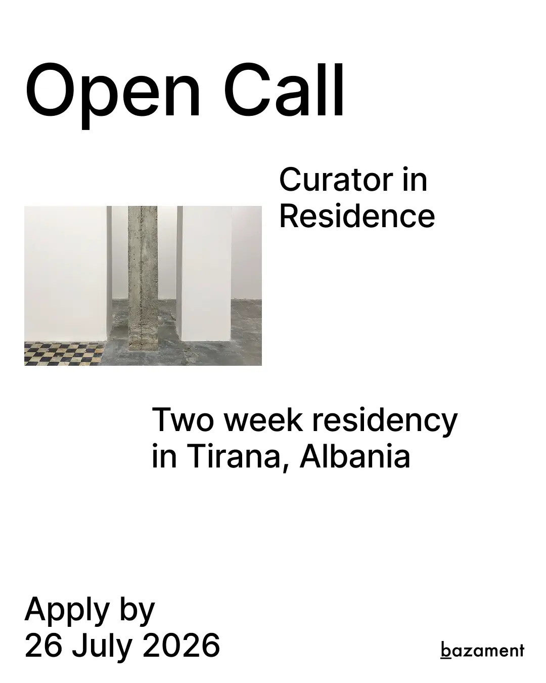 Curator in Residence Open Call